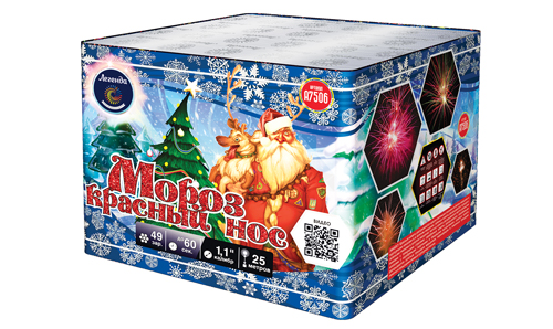  Батарея салютов Мороз Красный Нос  в Ачинске