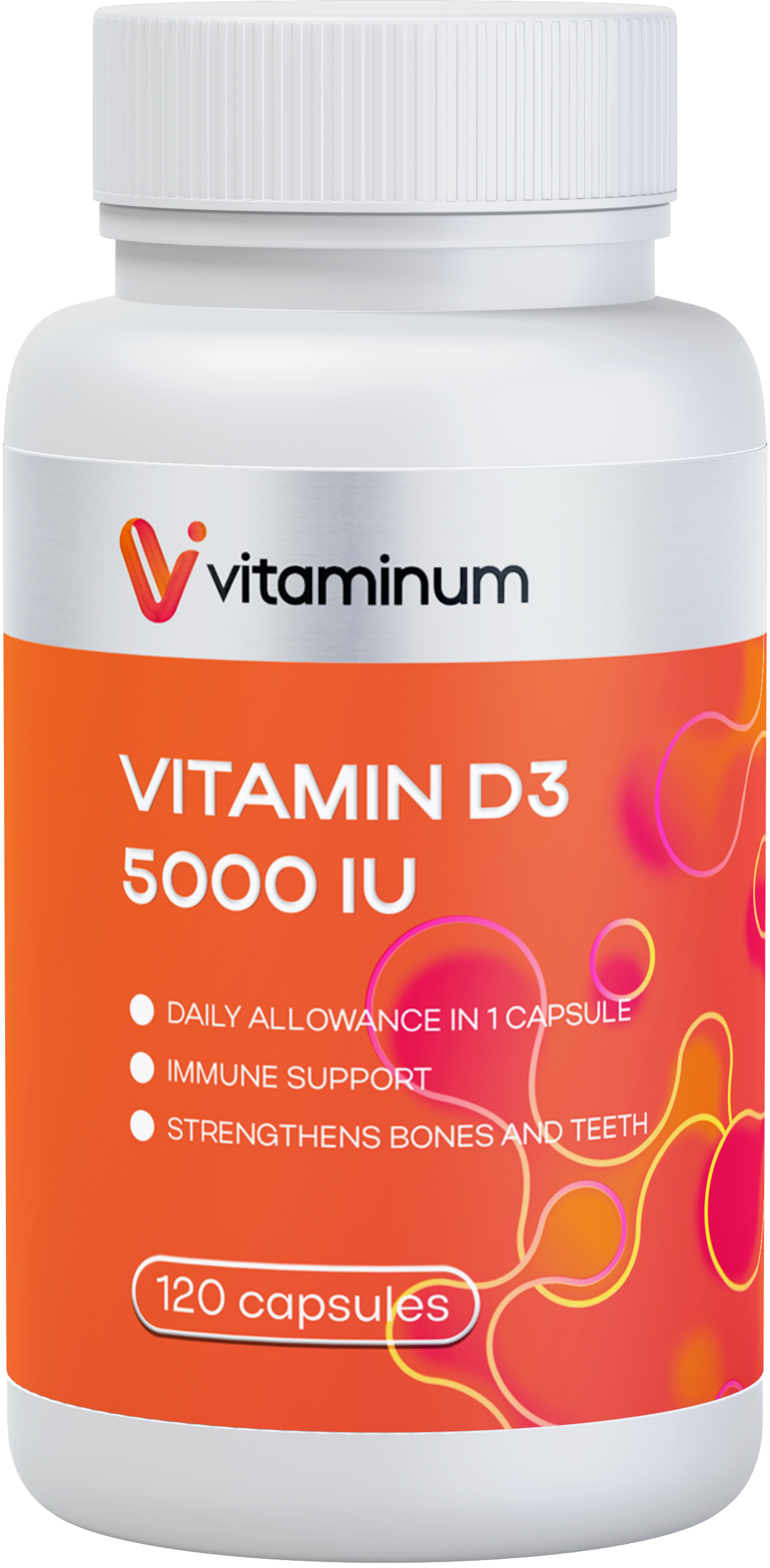  Vitaminum ВИТАМИН Д3 (5000 МЕ) 120 капсул 260 мг  в Ачинске